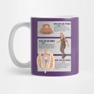 Jar Jar Binks Evolutions Mug